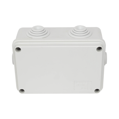 Caja de derivación de PVC Auto-extinguible con 6 entradas, tapa atornillada, 120 x 80 x 50 mm (4.74 x 3.15 x 1.97 in), Para Exterior (IP55) - Image 5