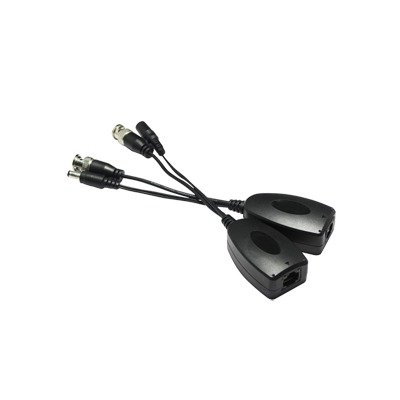 Kit de transceptores de video + alimentación de 1 canal 12 Vcd, 1.5 A