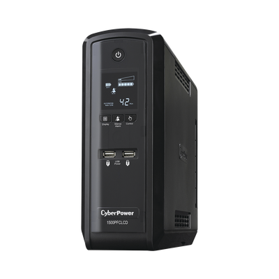 UPS de 1500 VA/900 W, Topología Línea Interactiva, Entrada 120 Vca NEMA 5-15P, Onda Senoidal Pura, Tipo Torre, Con 10 Tomas NEMA 5-15R - Image 2