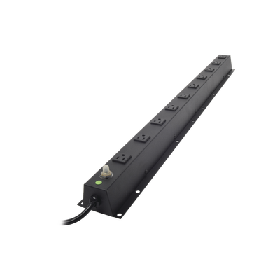 Tomacorriente Vertical (PDU) de 10 Contactos (NEMA 5-15R). Voltaje Entrada/Salida: 120Vca/15A - Image 3