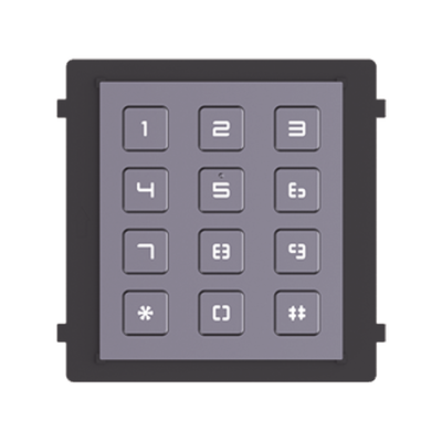 Módulo de Teclado para Frente de Calle Modular / Desbloqueo de Puerta Mediante Código / Llamada a monitor.