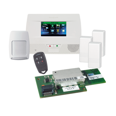 Panel de Alarma Autocontenido con Pantalla Touch L5210 con Modulo Wi-Fi