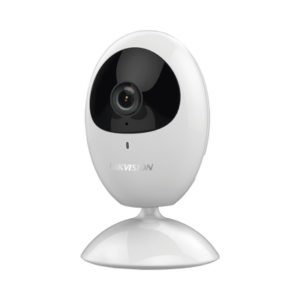 Cubo IP 2 Megapixel / Lente 2.8 mm / WiFi / H.265+ / 10 mts IR EXIR / Micrófono y Bocina Integrada / Interior / Micro SD / Se Conecta Directo a la App Hik-Connect