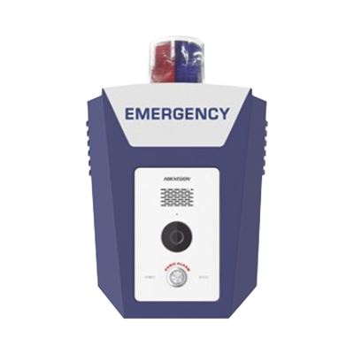 Estación de Alarma de Pánico / Camara 2 Megapixel / Audio Bidireccional IR 10m