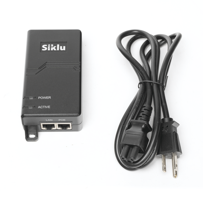 Inyector PoE, 1 Gbps, 60 W, 55 Vcd, 100-240 Vca, Cable CA - Image 5