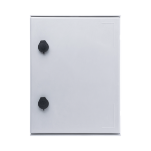Gabinete de Poliéster IP65 Uso en Intemperie (300 x 400 x 200 mm) con Placa Trasera Interior (Incluye Chapa y Llave).