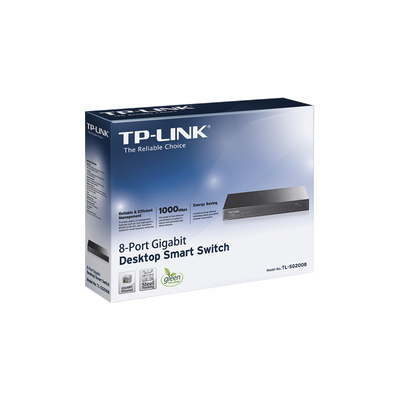 Smart Jetstream Switch administrable 8 puertos 10/100/1000 Mbps - Image 3