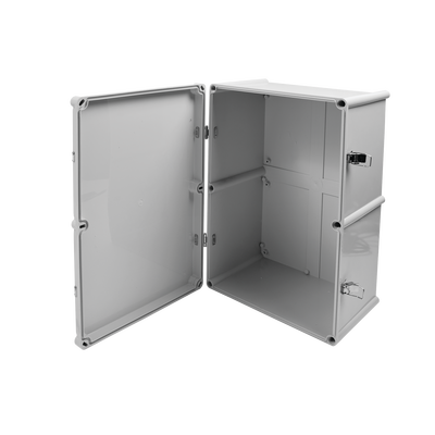 Gabinete Plástico para Exterior (IP65) de 560 X 380 x 265 mm Cierre por broche. - Image 2