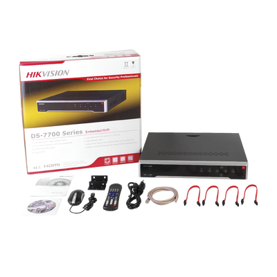 NVR 12 Megapixel (4K) / 32 Canales IP / 16 Puertos PoE+ / Switch PoE 300 mts / HDMI en 4K / Soporta POS - Image 4