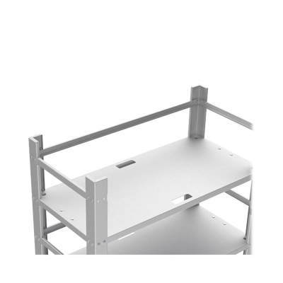 Estante Galvanizado de 3 Niveles para Instalación de 12 Baterías de Ciclo Profundo Similares a la PL-110-D12. - Image 3
