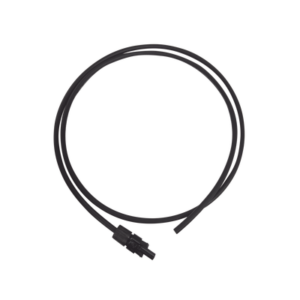 Cable Fotovoltaico 1.5 m, Negro, Calibre 10 AWG con Terminal MC4-H en un Extremo