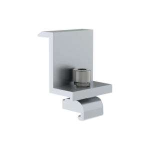 Sujetador final 30 mm para montaje de paneles solares en riel7