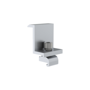 Sujetador final 40 mm para montaje de paneles solares en riel7