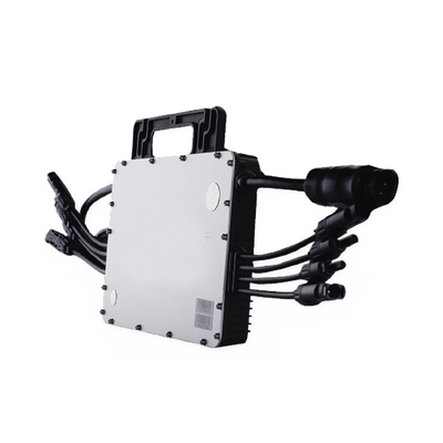 Microinversor 1500 W para Interconexión a Red Eléctrica 220V, IP67, Con Cable Troncal Incluido, Para 4 Modulos de Hasta 470 W