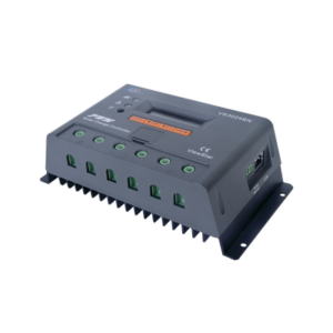 Controlador Solar de Carga y Descarga PWM 12/24V 30A con Display, Parámetros Configurables