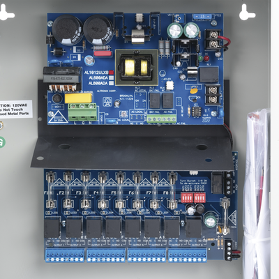 12 Vcc @ 10 A / fuente tipo control / 8 entradas a 8 salidas / aplicaciones control de acceso, alarmas, y detección de Incendio / con capacidad de batería de respaldo / Requiere baterías. - Image 5