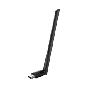 Adaptador USB inalámbrico doble banda AC 600 Mbps, antena de alta ganancia.