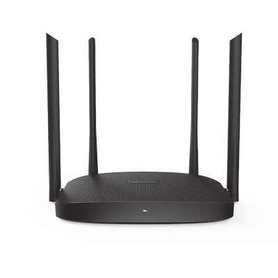 Router Inalámbrico WISP / Doble Banda AC (2.4 GHz y 5 GHz) / 4 Puertos 10/100 Mbps / 4 Antenas Omnidireccional de 5 dBi / Interior / Hasta 867 Mbps