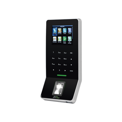 Lector Biométrico de Huella / MIFARE® / SILKID / 3000 Usuarios / ADMS Gratis / WiFi / Teclado táctil / Estético / Soporta DDNS con BIOTIME 7