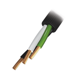 Cable Eléctrico de Uso Rudo 3 Hilos Calibre 10 AWG, Hasta 600 V. Rollo de 100 m.