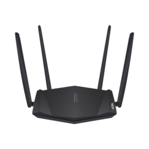 Router/Access Point Inalámbrico WISP / 2.4 GHz  hasta 300 Mbps / 4 puertos 10/100 Mbps / Con 4 antenas externas omnidireccional de 5 dBi