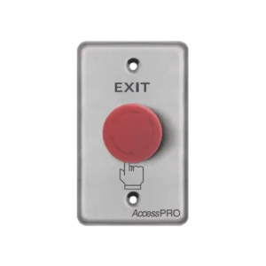 Botón de Paro de Emergencia / Salida de Emergencia en Color Rojo / Tipo enclavado