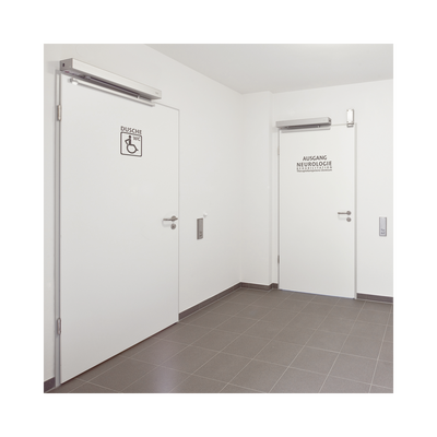 Sistema automatizado DOBLE para la apertura y cierra de puertas con Brazo de Empuje de hasta 130 cm/ 250Kg - Image 3