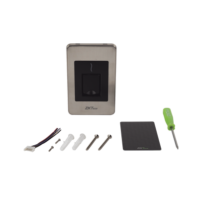 Lector de huella y tarjeta de proximidad esclavo RS-485 con sensor de huella SilkID para exterior - Image 6