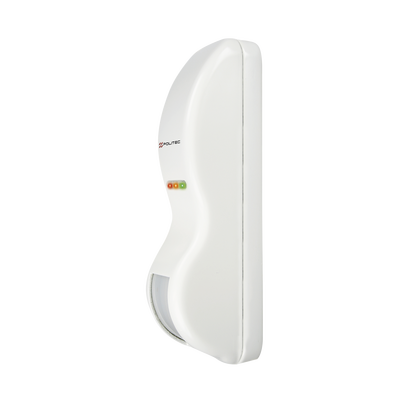 Sensor tipo cortina/ Interior y Exterior/ Funcion antimascara / Doble tecnologia PIR & MW/ Cobertura de hasta 12 metros/ Compatible con cualquier panel de alarma / Cableado - Image 2