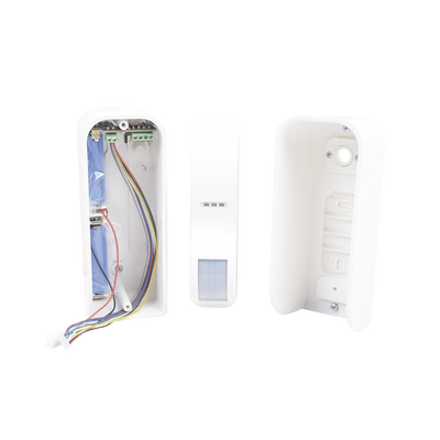 Sensor de Movimiento Tipo Cortina / 100 % Exterior / Alimentado por baterias / Doble tecnologia MW & PIR / Compatible con cualquier panel de alarma - Image 6