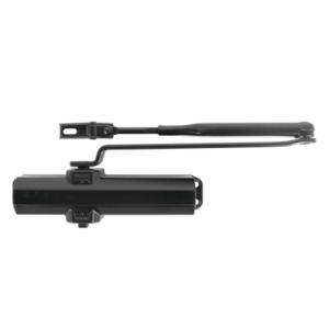 Cierrapuertas Fuerza 4/ Para puertas de hasta 1100 mm de Ancho/ Color Negro /Certificación UL