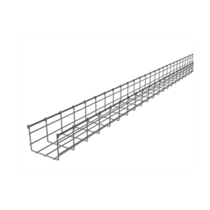 Charola Tipo Malla 116/150 mm, Acabado Electro Zinc, Hasta 277 Cables Cat6, Tramo de 3 Metros