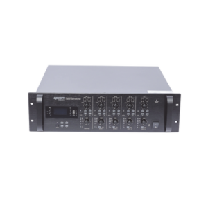 Mezclador Amplificador de Audio - 4 zonas de 240W RMS Hasta 960W | 4 Canales | 5 Entradas | MP3 Tuner USB/SD | 1 Entrada de Micrófono