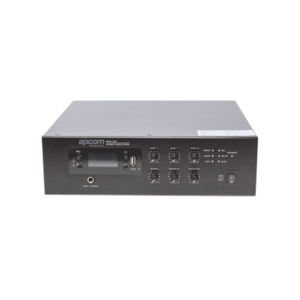 Mini Amplificador de Audio Mezclador | 120W RMS | Sistema 70/100V | MP3 | Tuner | Bluetooth | Musica ambiental y Voceo