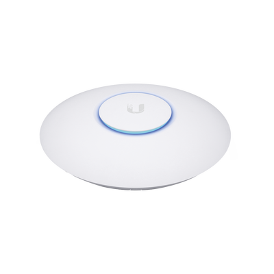 Access Point UniFi 802.11ac Wave 2, MU-MIMO4X4 con antena Beamforming, hasta 1.7 Gbps, para interior PoE 802.3af, soporta 200 clientes, incluye PoE