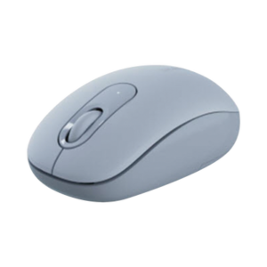 Mouse Inalámbrico 2.4G 800/1200/1600/2400 DPI / Función de 3 botones / Alcance 10m / Silencioso / Ergonómico / Anti-caída y Anti-interferencias / Color Dusty Blue / Batería Alcalina AA (incluida).