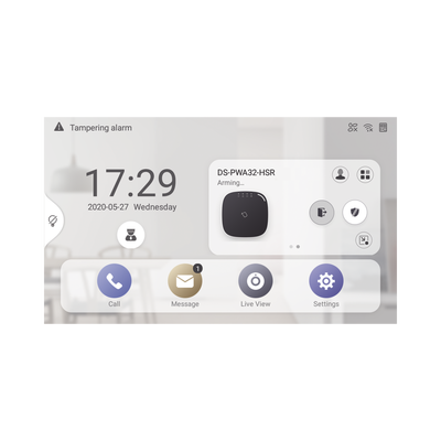 Monitor Touch IP / WiFi / ANDROID 7" / Integración con Videoporteros IP, CCTV, Panel de Alarma AXPRO y Biométricos de Acceso / CENTRO DE ADMINISTRACIÓN / Vídeo en Vivo / PoE Estándar / Apertura Remota - Image 3