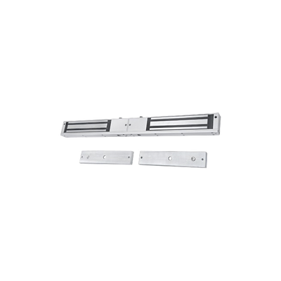 Chapa Magnética Doble para Aplicación en Puertas de Doble Hoja / 600 lbs c/u