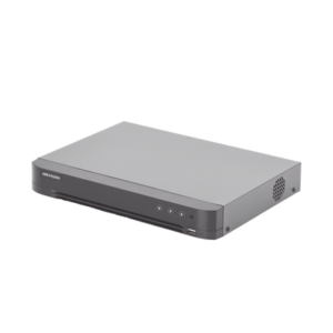 DVR 8 Canales TurboHD + 4 Canales IP / 4 Megapixel Lite - 3K Lite / Acusense (Evita Falsas Alarmas) / Audio por Coaxitron / 1 Bahía de Disco Duro / 8 Entrada de Audio Fisicas (Microfono por Separado) / H.265+ / Salida de Video en Full HD