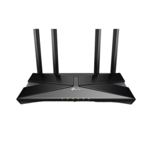 Router WiFi 6 doble banda AX 3000 Mbps /  MU-MIMO y OFDMA / 1 Puerto WAN 10/100/1000 Mbps / 4 Puertos LAN 10/100/1000 Mbps / 4 Potentes Antenas.