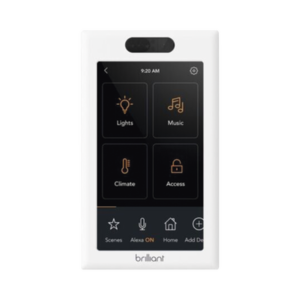 Control de iluminación touch desde su pantalla en pared