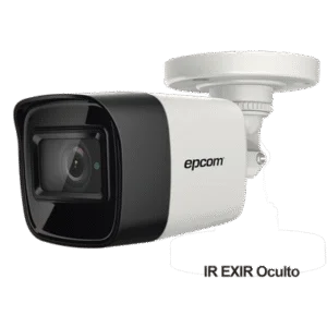 Bala TURBOHD 4K (8 Megapixel) / Gran Angular 102° / Lente 2.8 mm / Exterior IP67 / IR EXIR 30 mts / dWDR